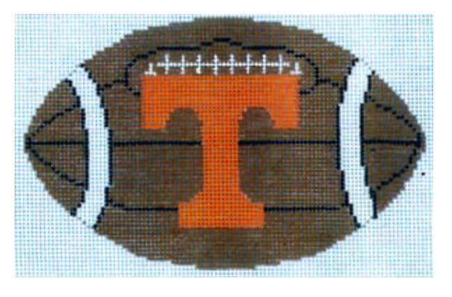 Tennessee Football Canvas