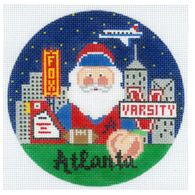 Atlanta Ornament Canvas