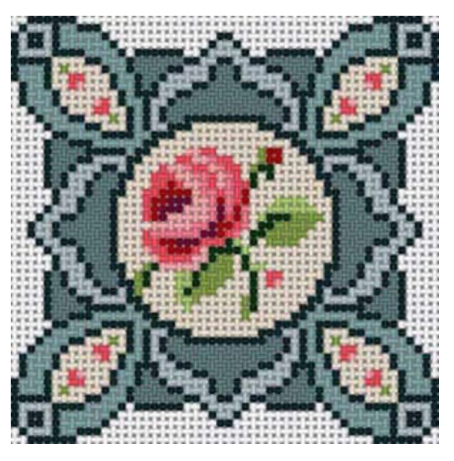 Flower Coaster #6 Canvas