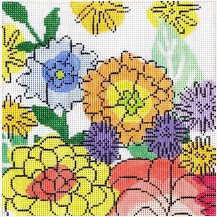 Small Garden Jewels #3 Canvas
