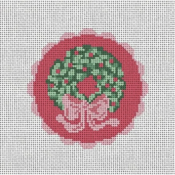 Ribbon Wreath Canvas