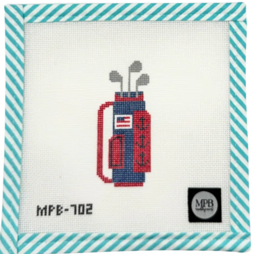 USA Golf Clubs Canvas