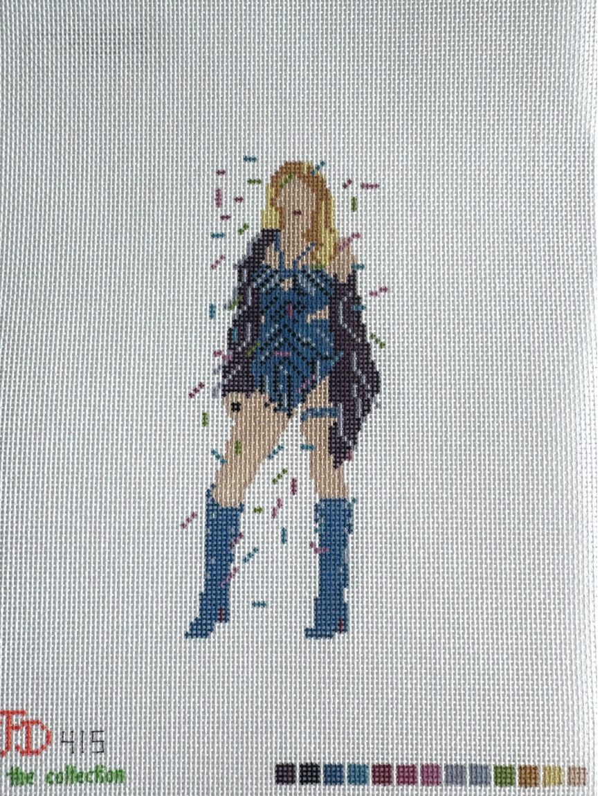 Confetti Taylor Canvas
