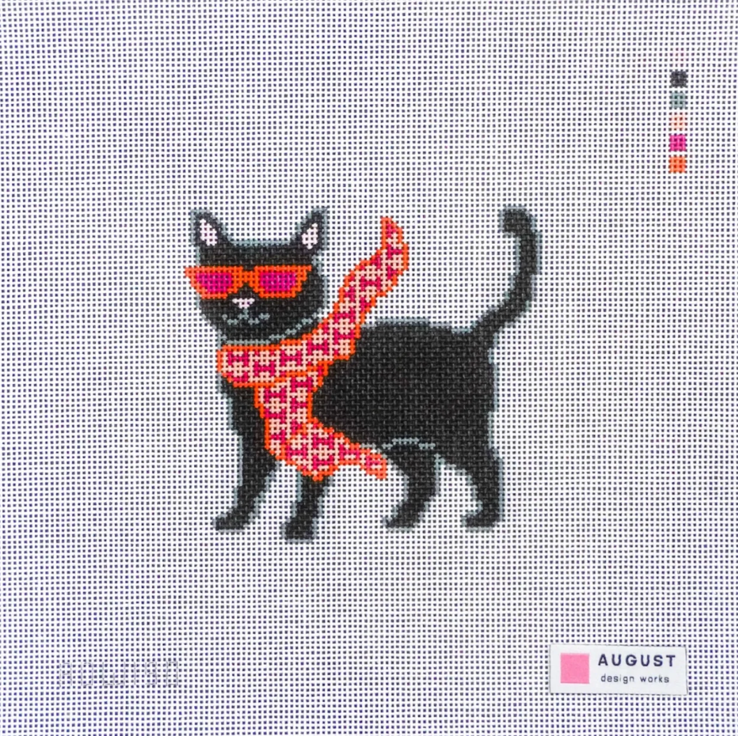 Bougie Black Cat Canvas