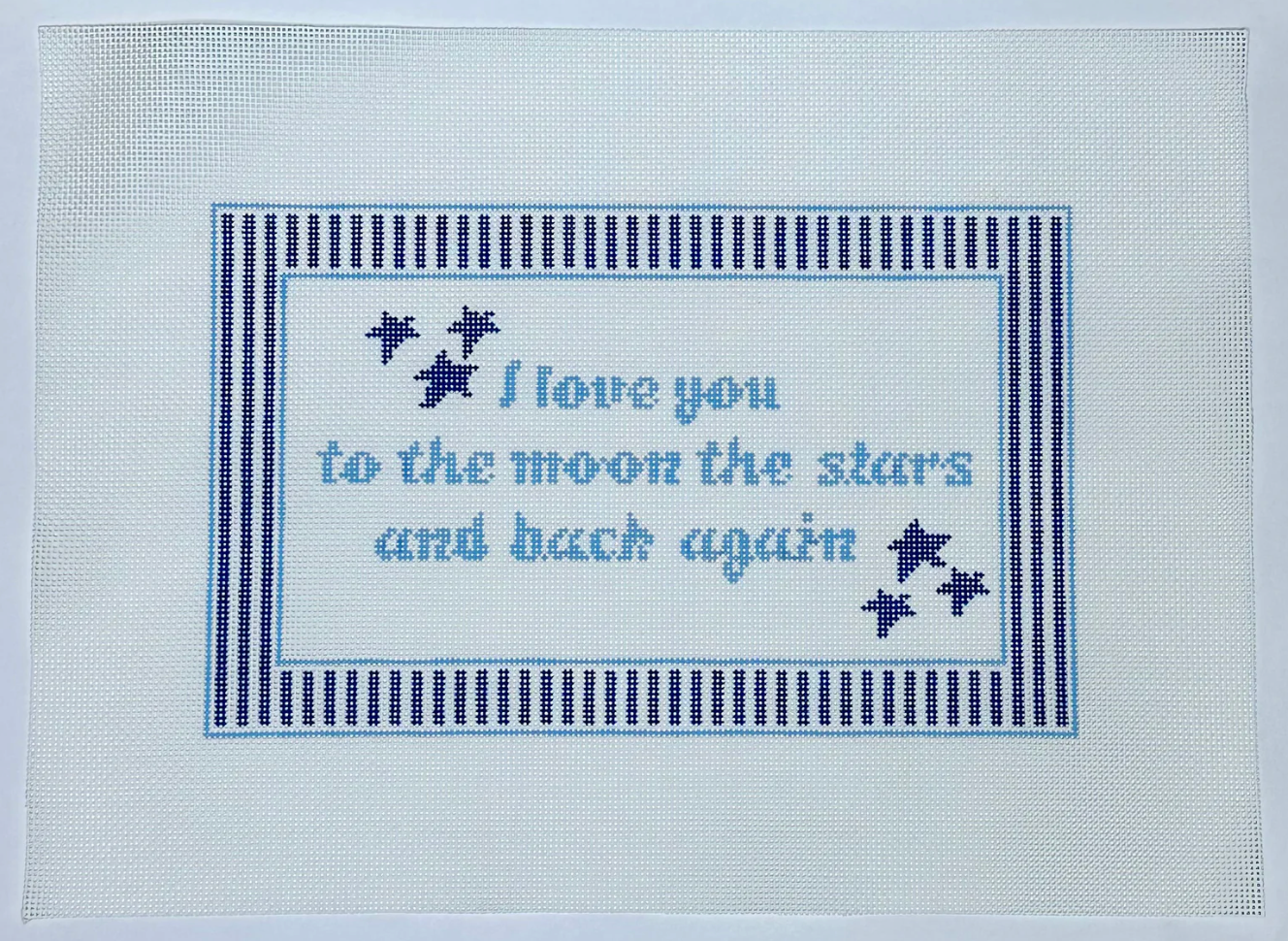 TRUNK SHOW I Love You To The Moon, Blue