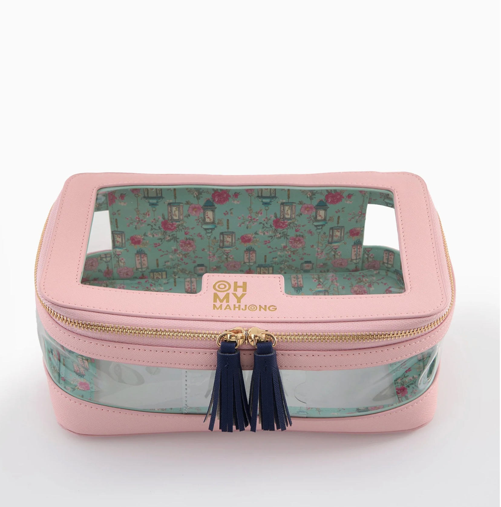 Light Pink Tile Storage Bag