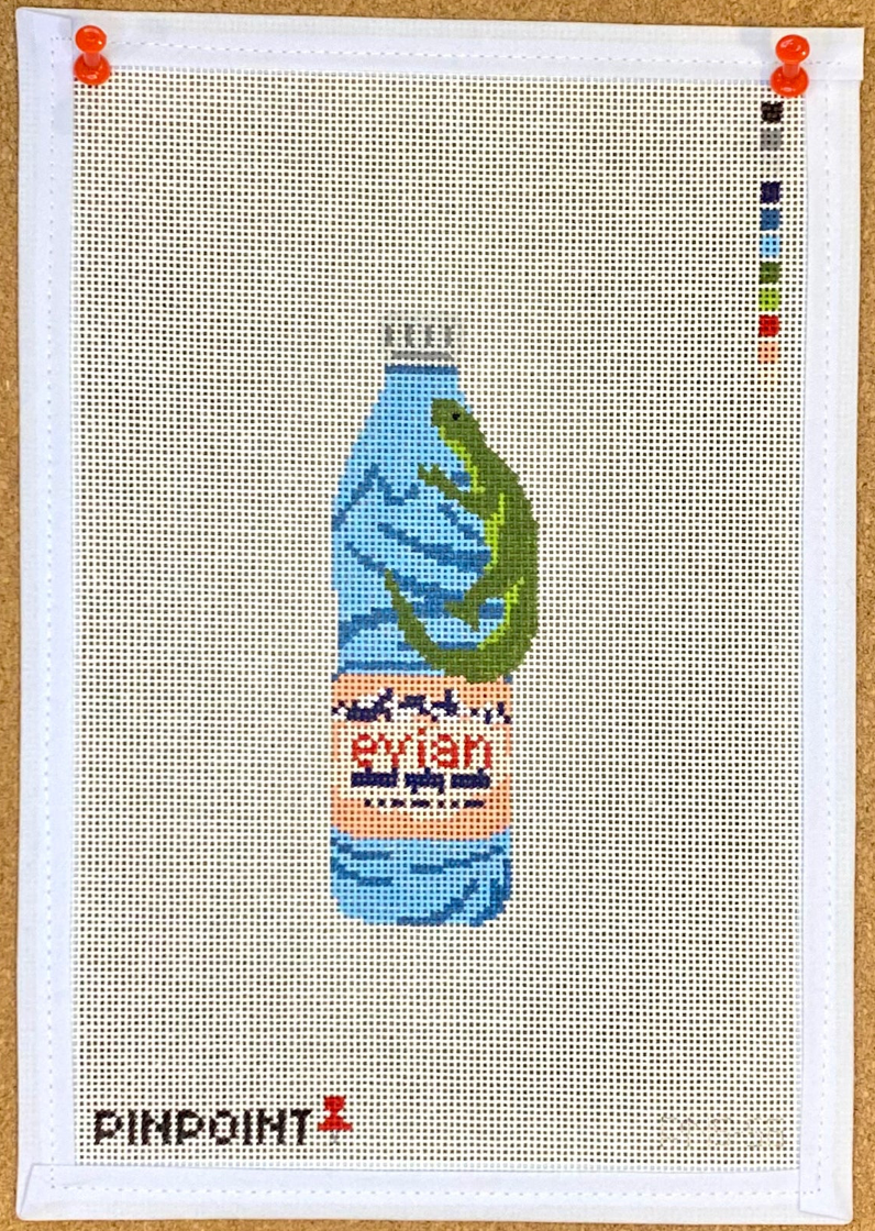 Evian Lizard Canvas