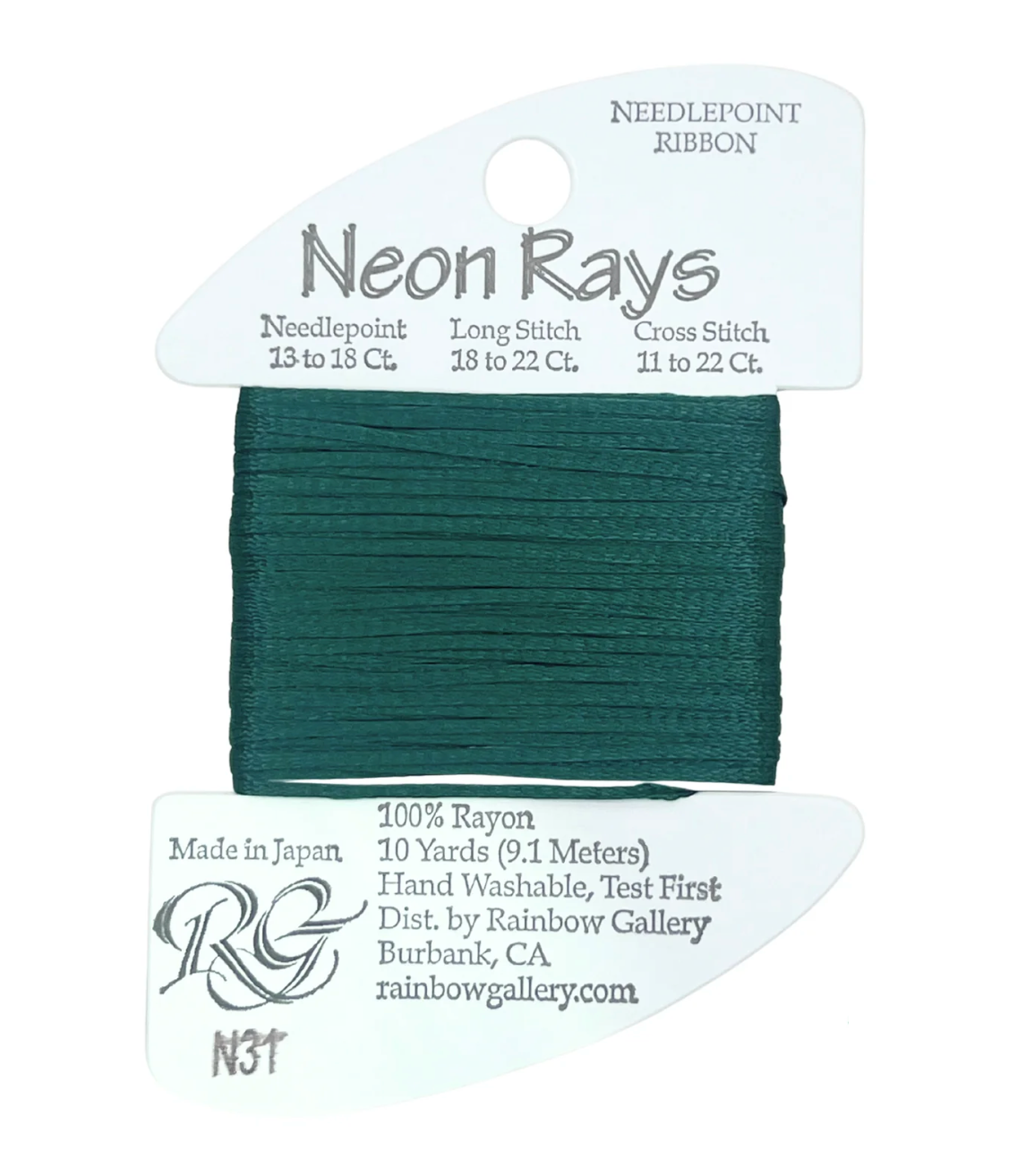 Neon Rays N31-Forest Green