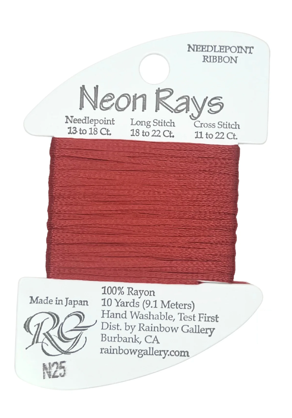 Neon Rays N25-Brick Red
