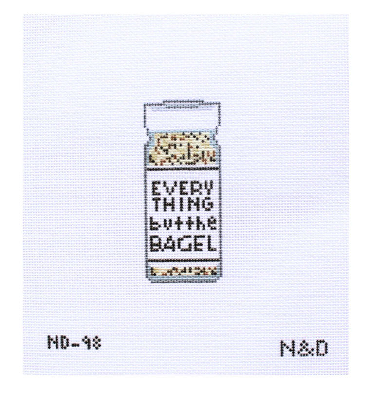 Everything But the Bagel Canvas