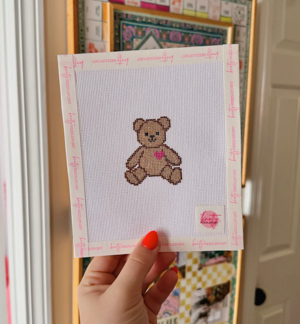 Heart Bear Canvas