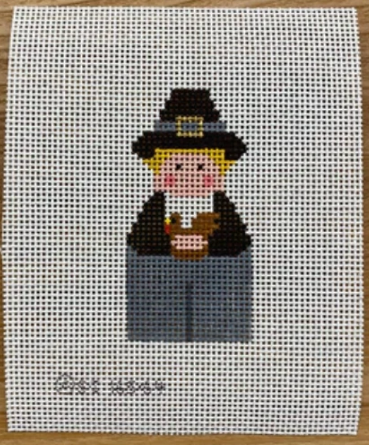 Pilgrim Boy Stitch It Angel Canvas