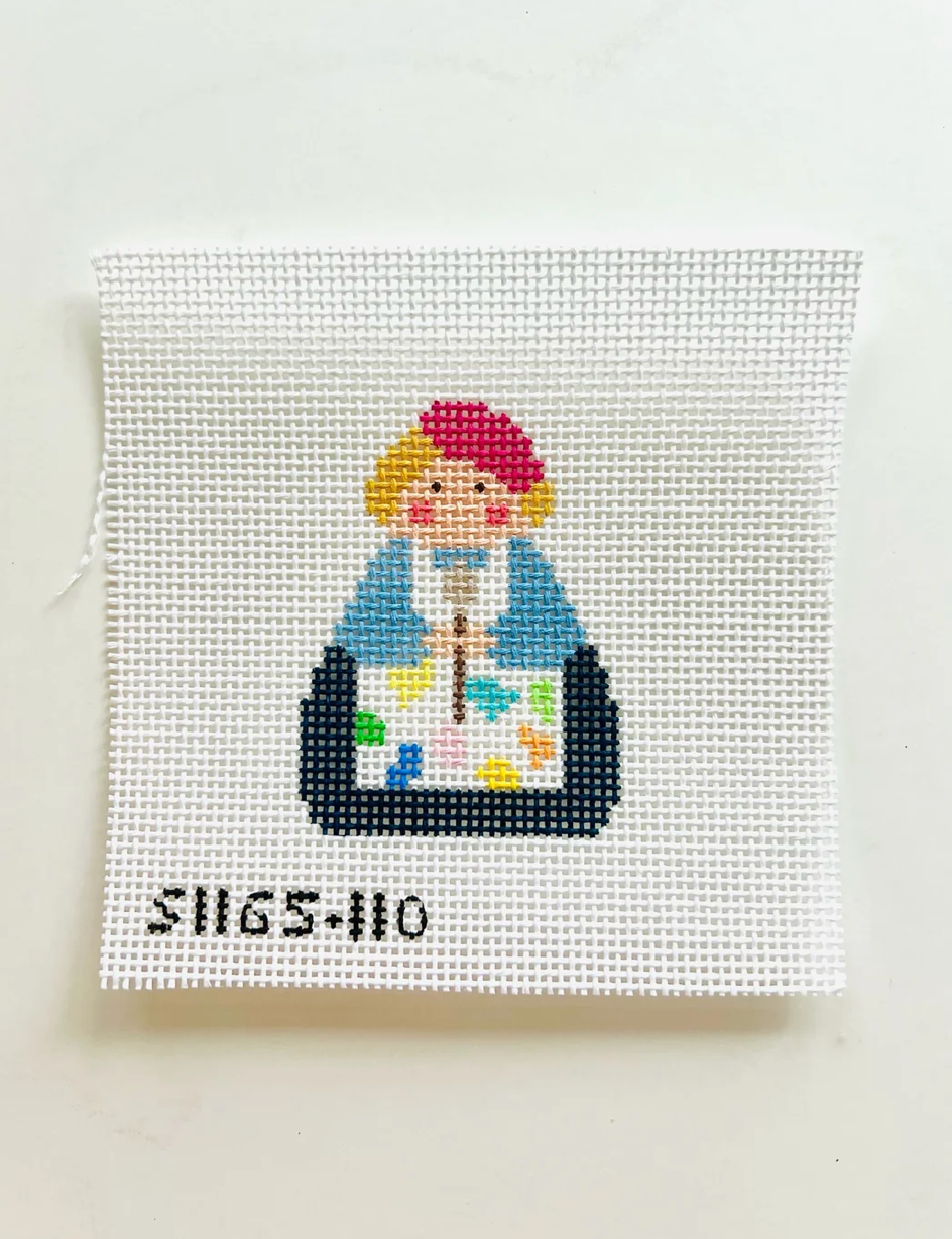 Artist Stitch It Angel Canvas