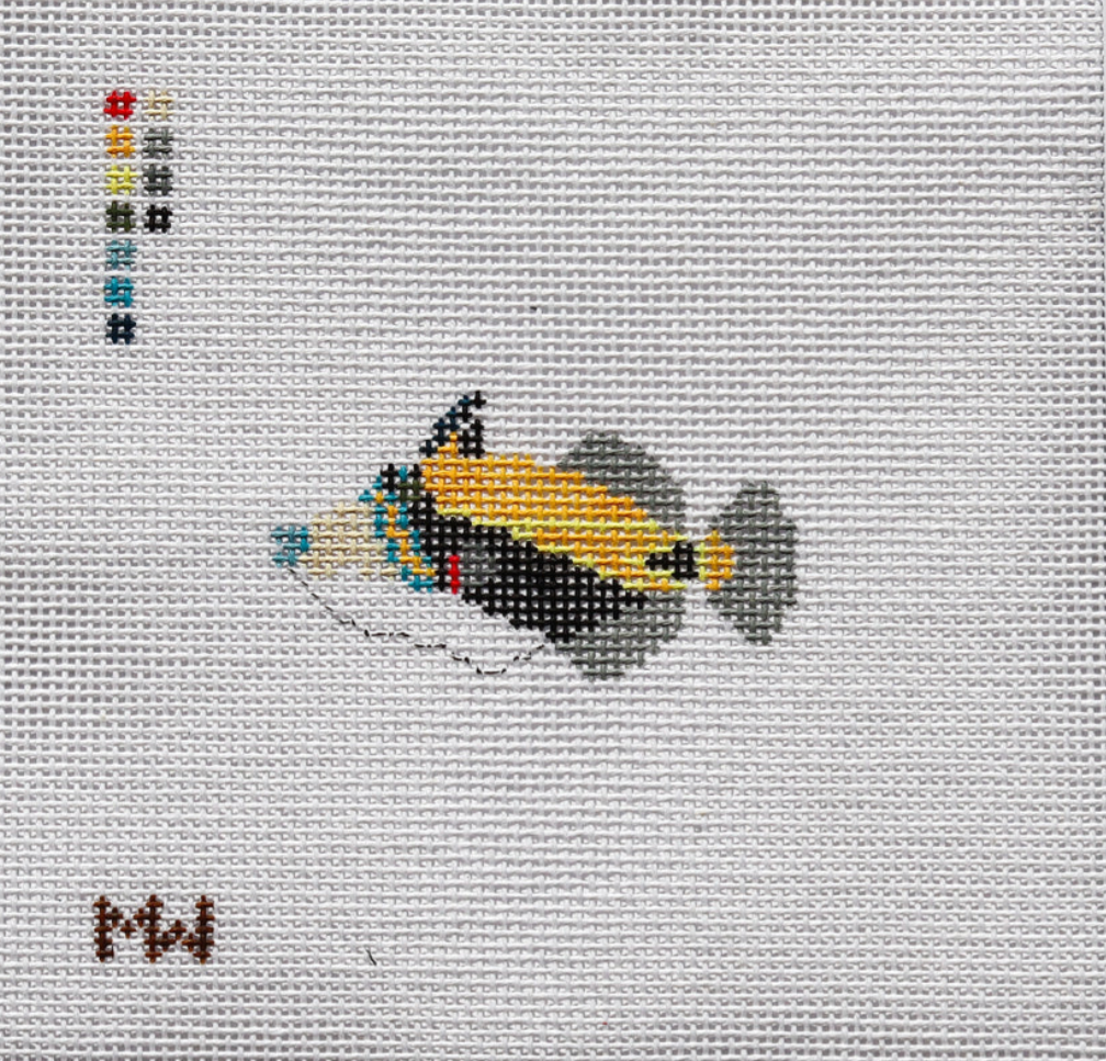 Humuhumu (Hawaiian Reef Triggerfish) Canvas