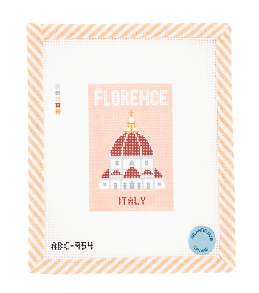 Florence Italy Travel Book Canvas