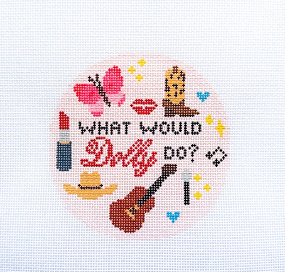 What Would Dolly Do? Canvas