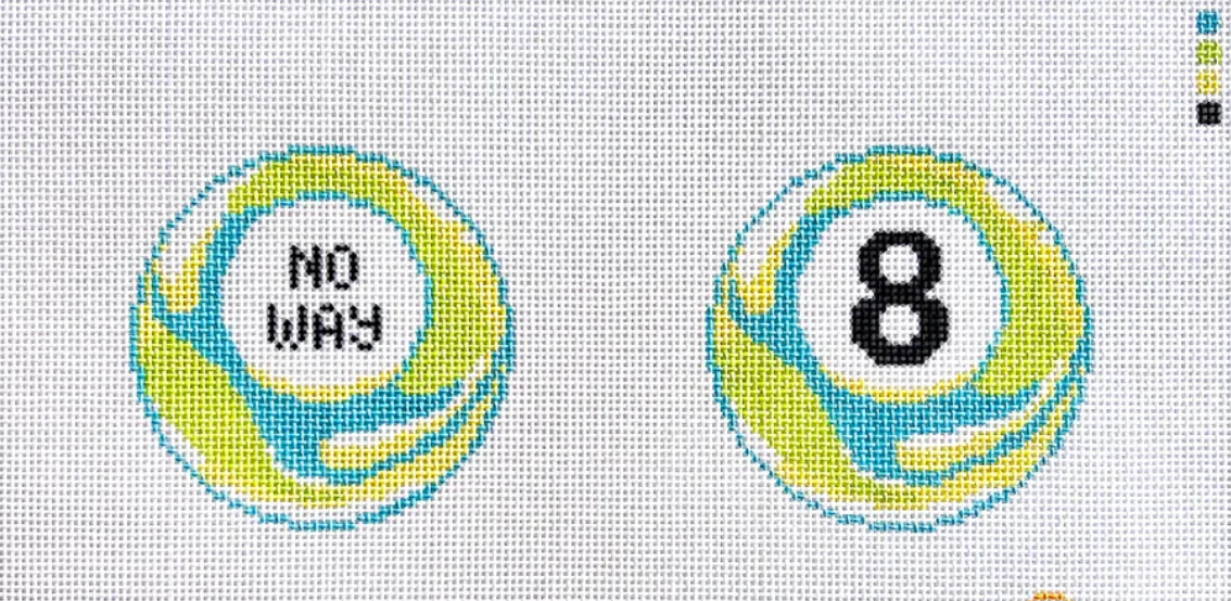 Magic 8 Ball - NO WAY Canvas