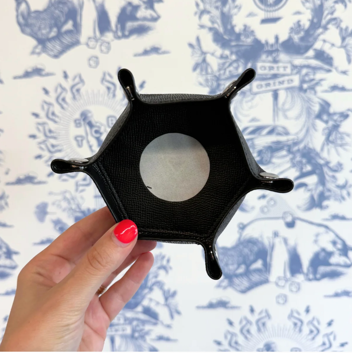 Black Self-Finishing Mini Snap Tray