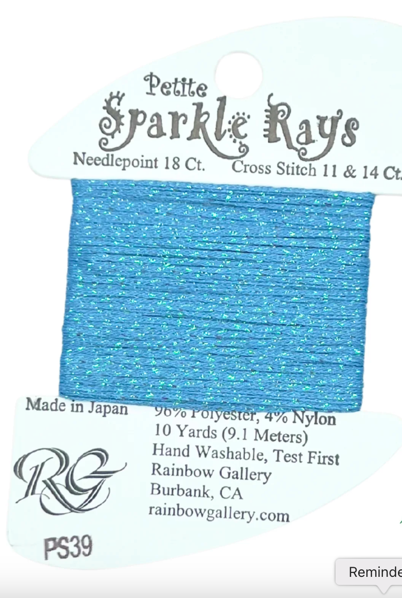 PS39 Cornflower Petite Sparkle Rays