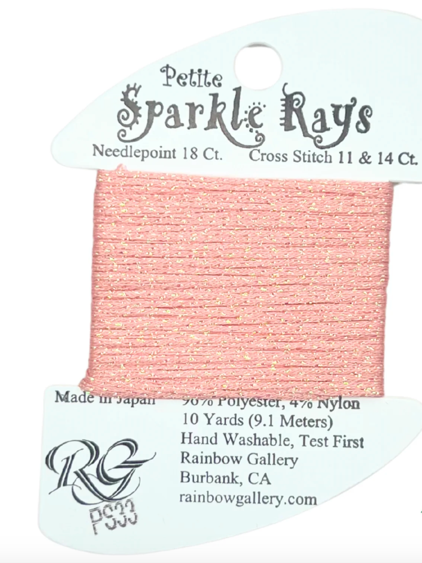 PS33 Peach Petite Sparkle Rays