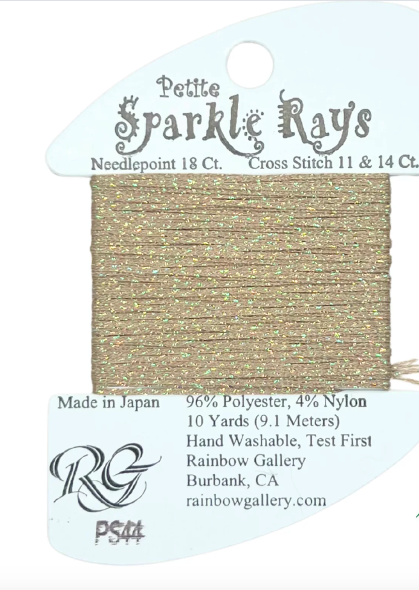 PS44 Tan Petite Sparkle Rays