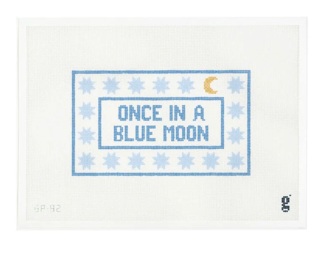 Once in a Blue Moon Canvas