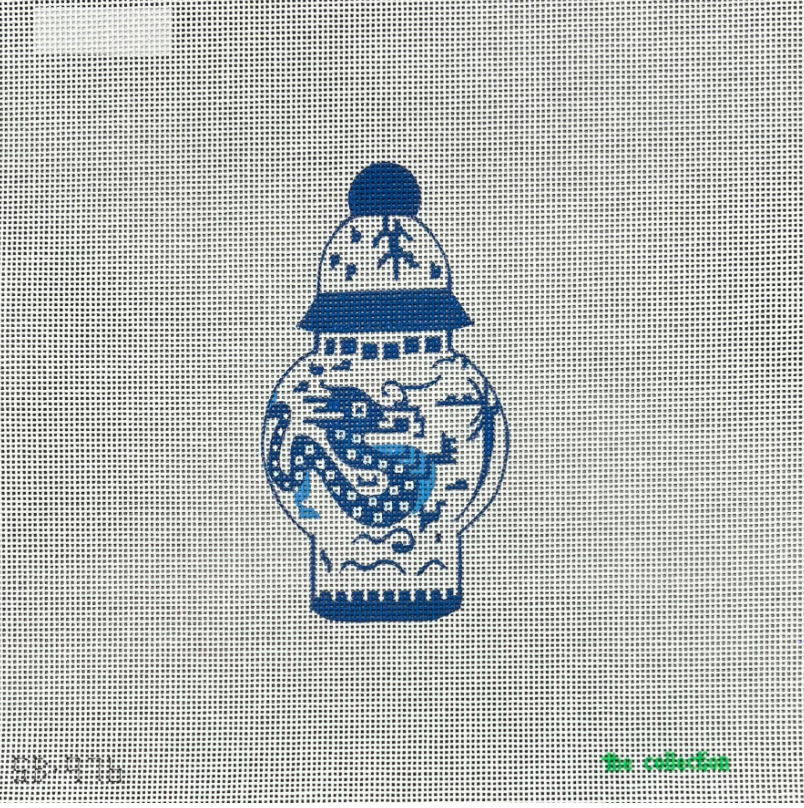 Blue Jardiniere 2 Canvas