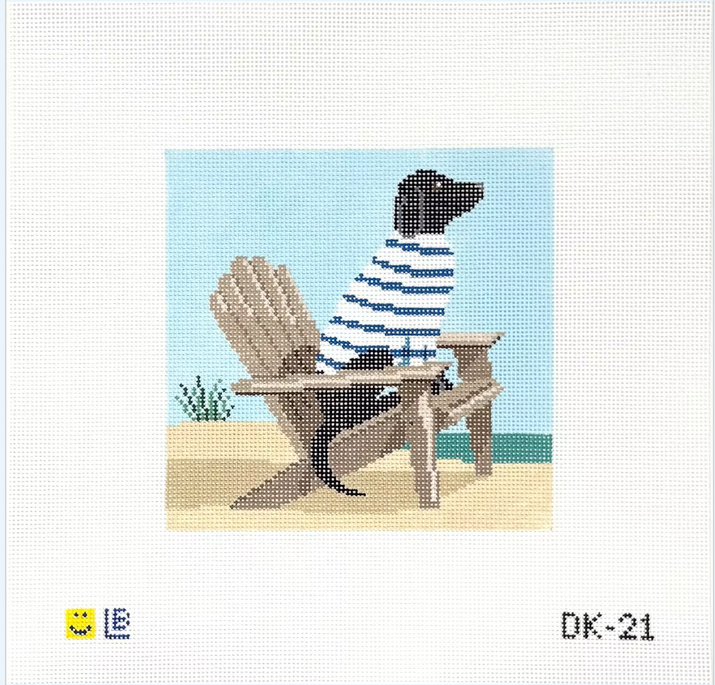 Keeping Watch - Black Dog Canvas