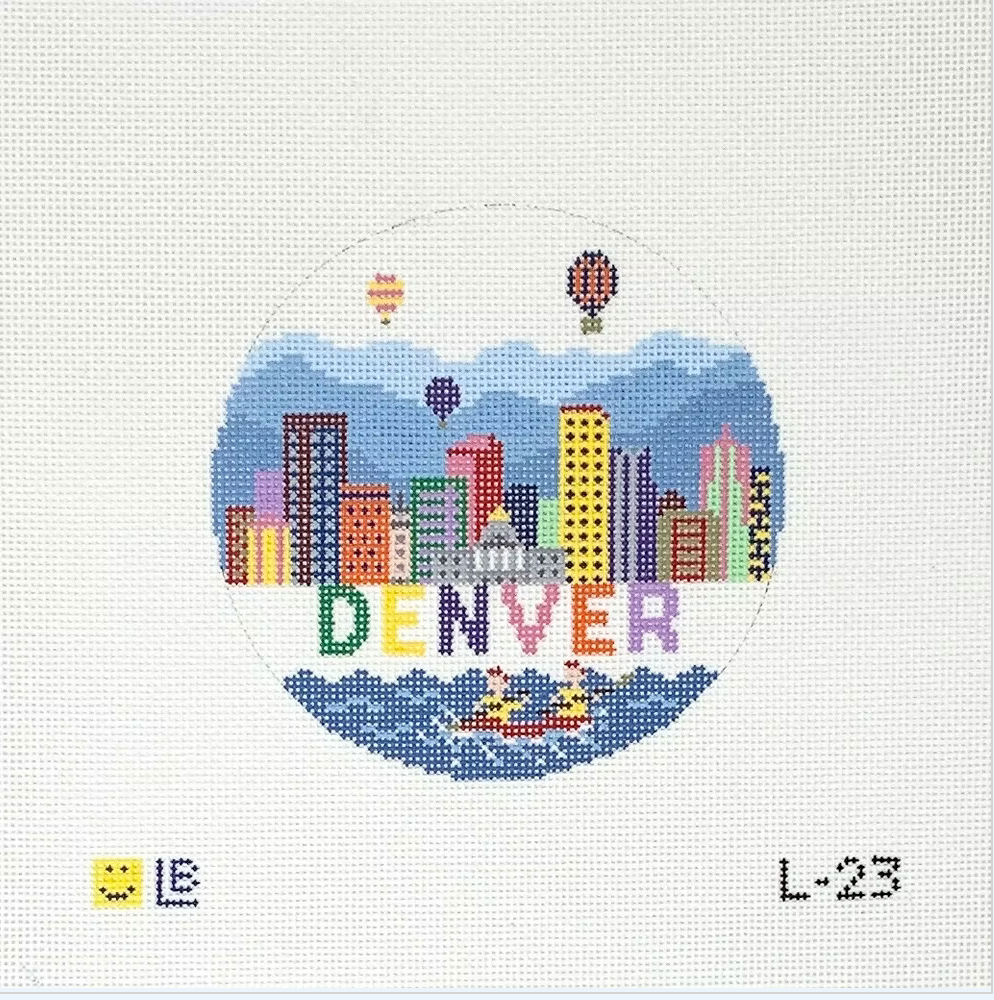 Denver Mountains Canvas