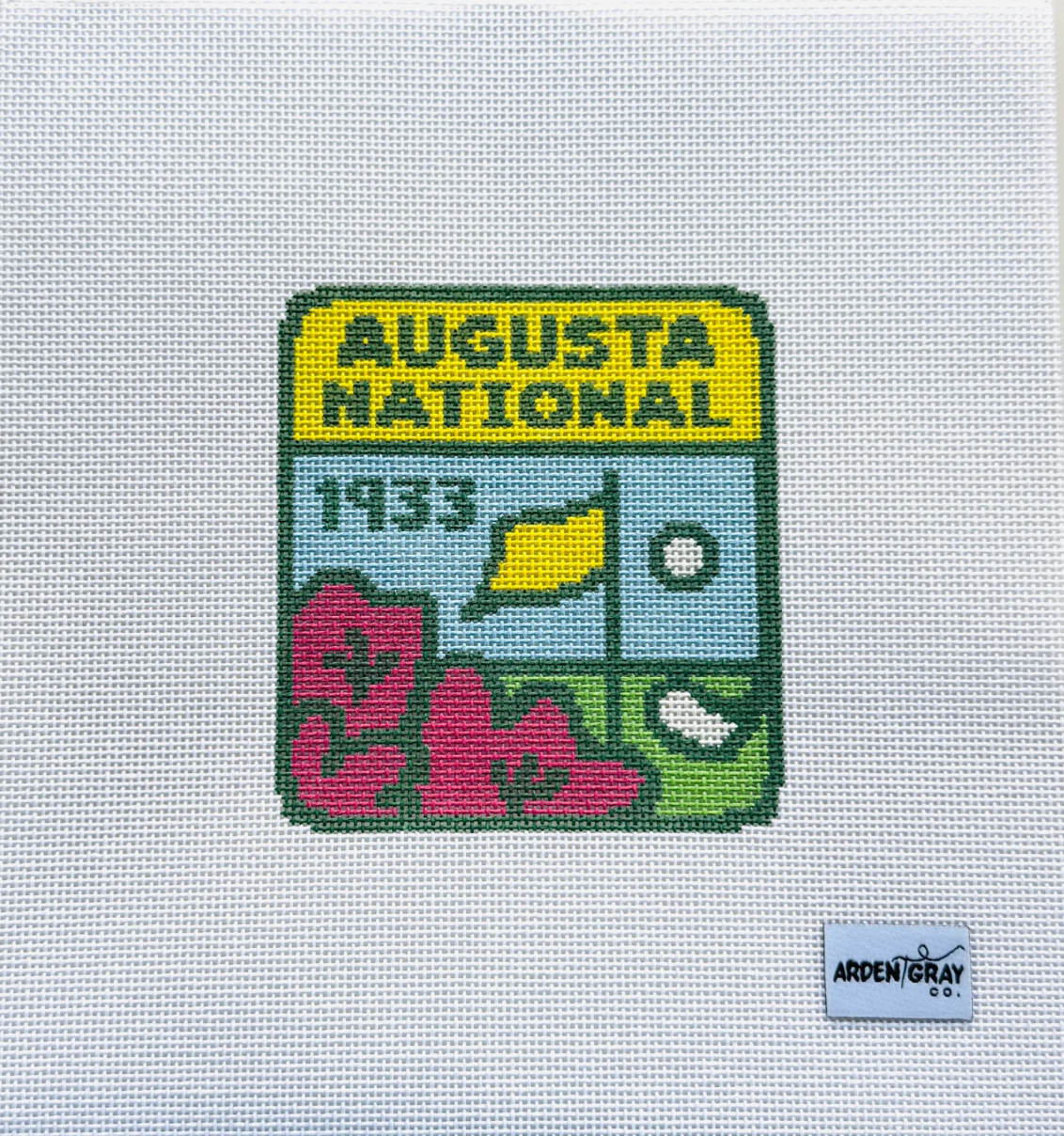 Augusta National Stamp Canvas
