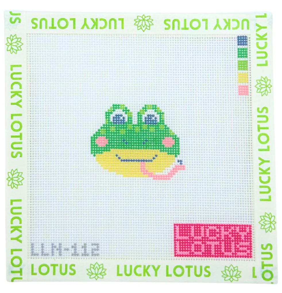 Lucky Littles Frog Canvas