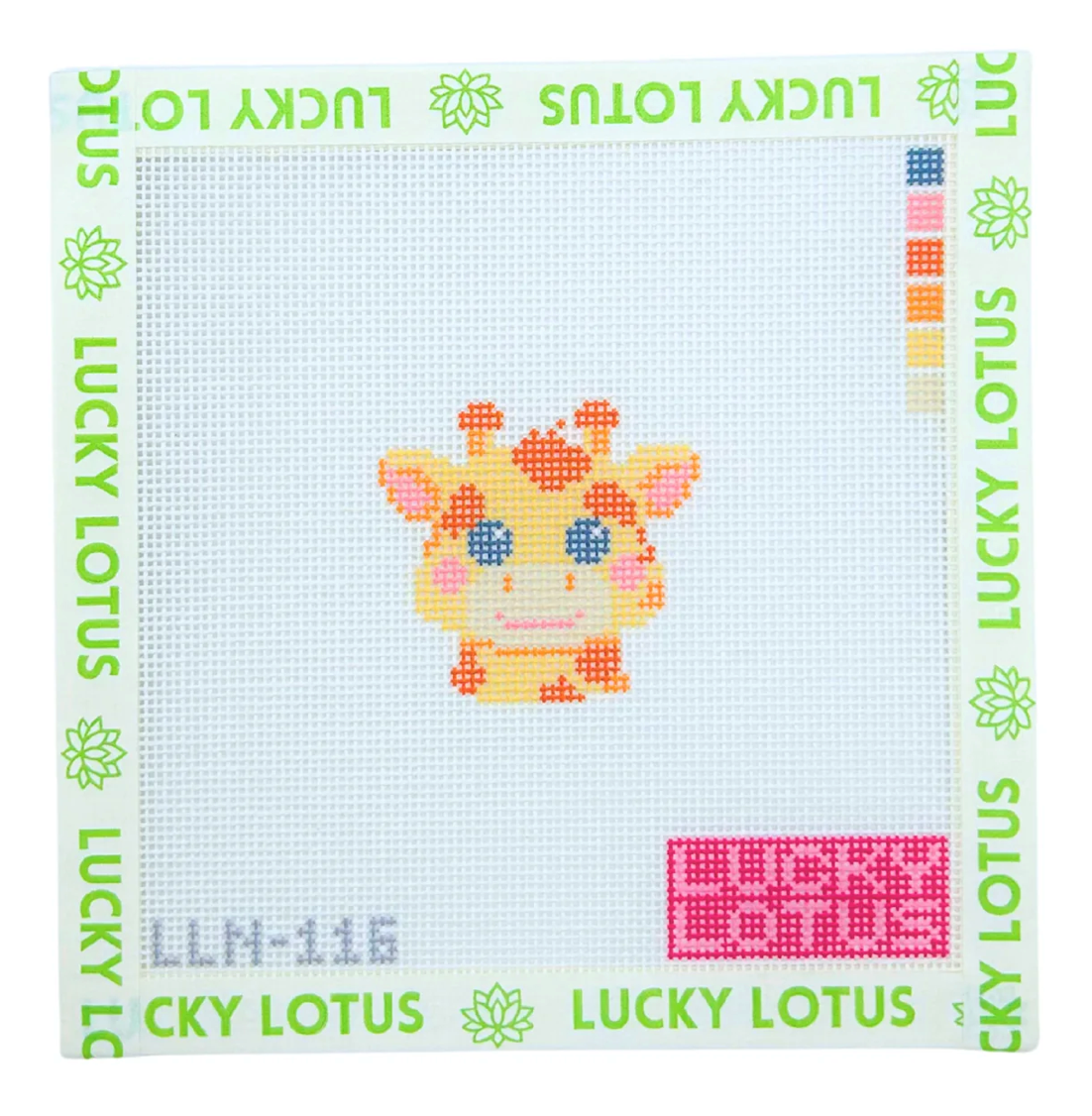 Lucky Littles Giraffe Canvas
