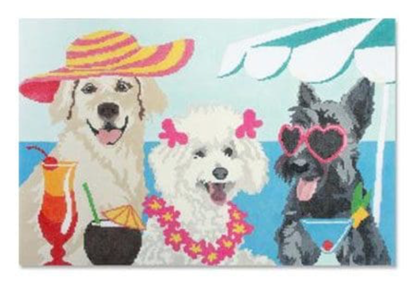 Party Puppies Canvas