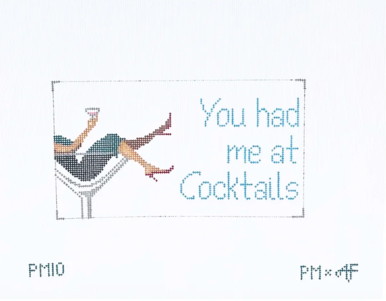 You Had Me at Cocktails Canvas