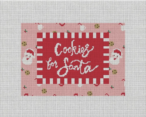 Cookies for Santa Canvas