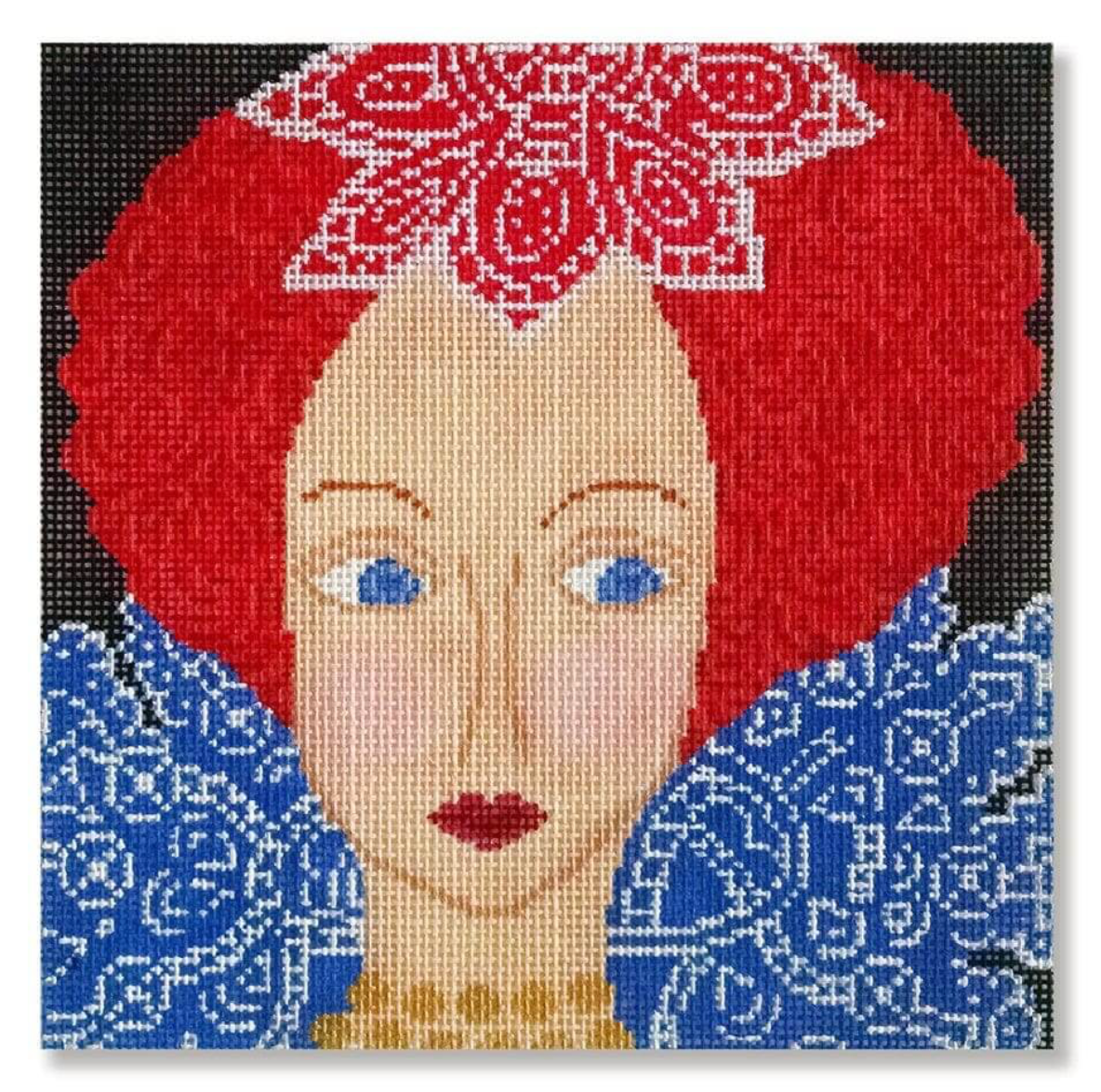 Red Headed Woman Canvas