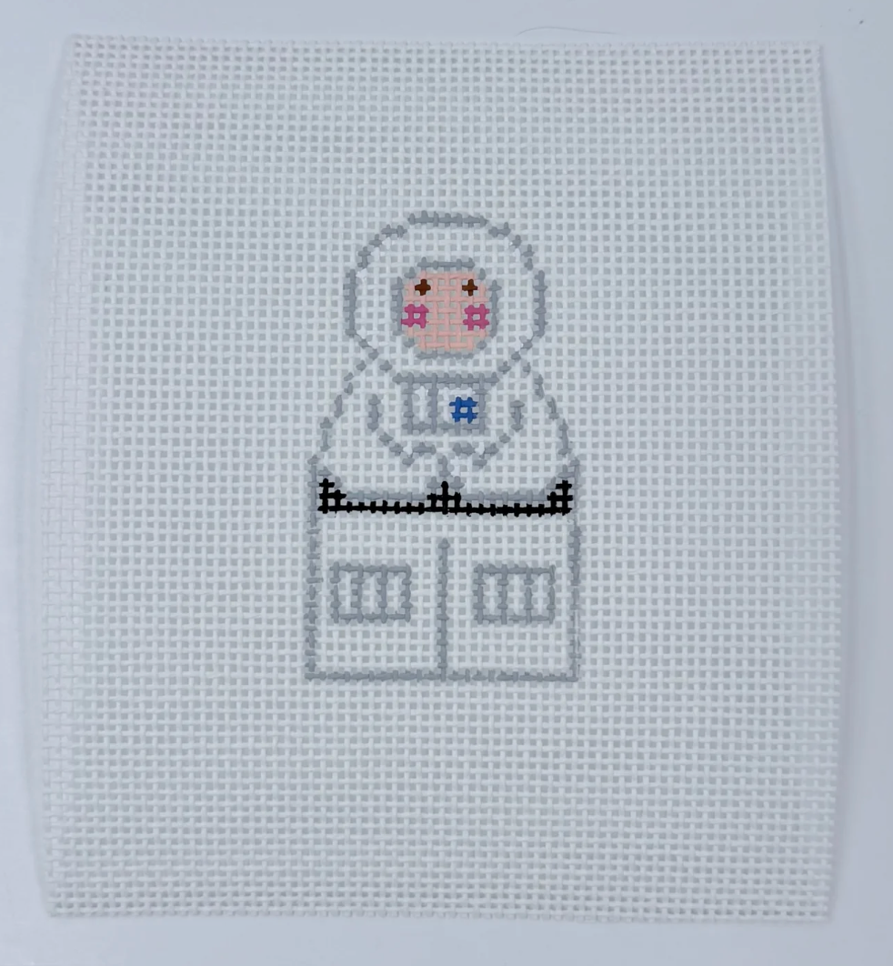 Astronaut Stitch It Angel Canvas