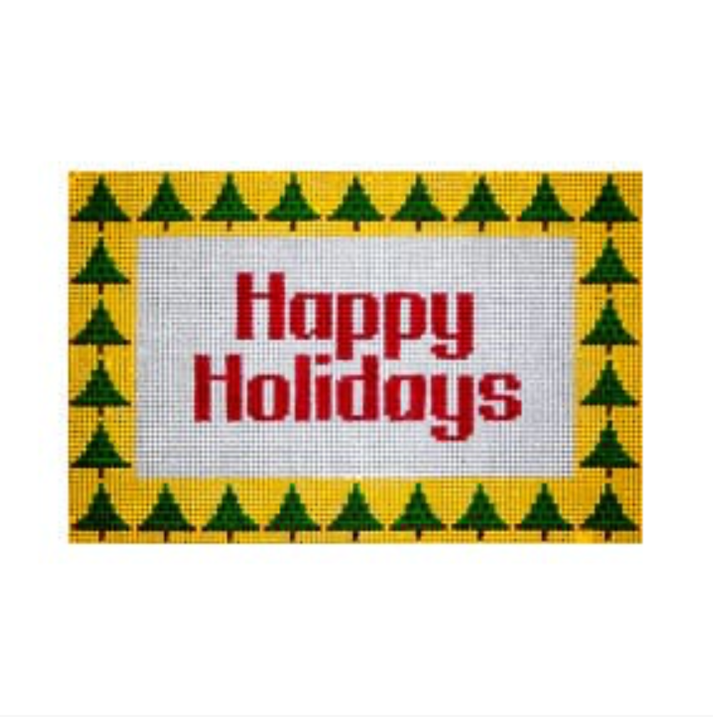 Happy Holidays Canvas