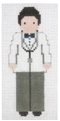 Male Doctor Canvas