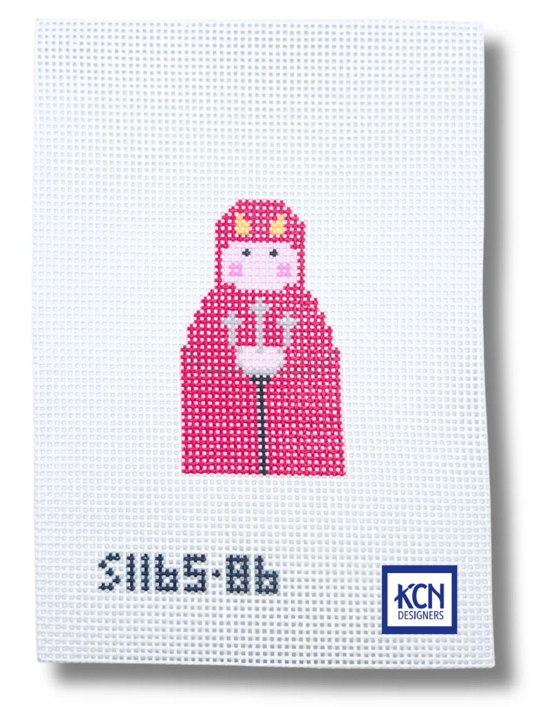 Devil Stitch It Angel Canvas