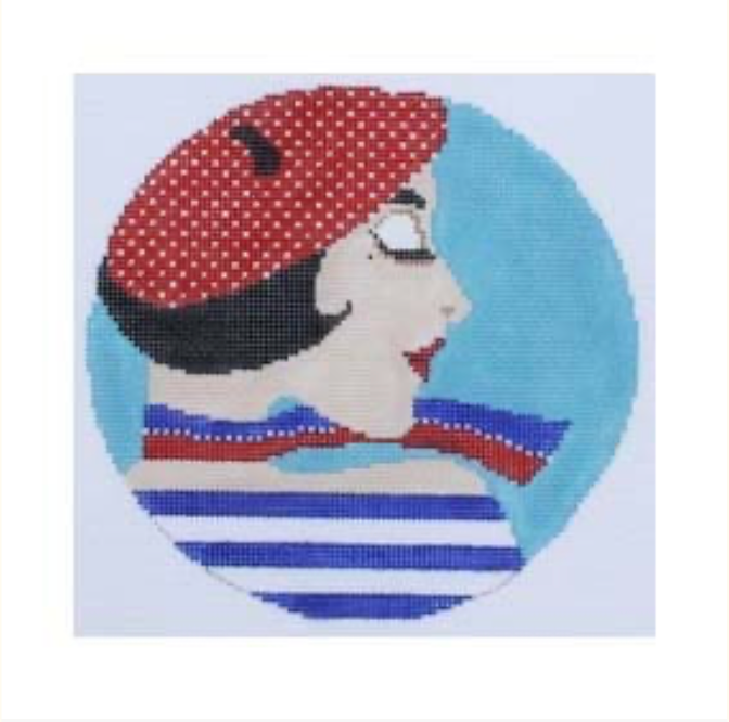 French Woman Canvas