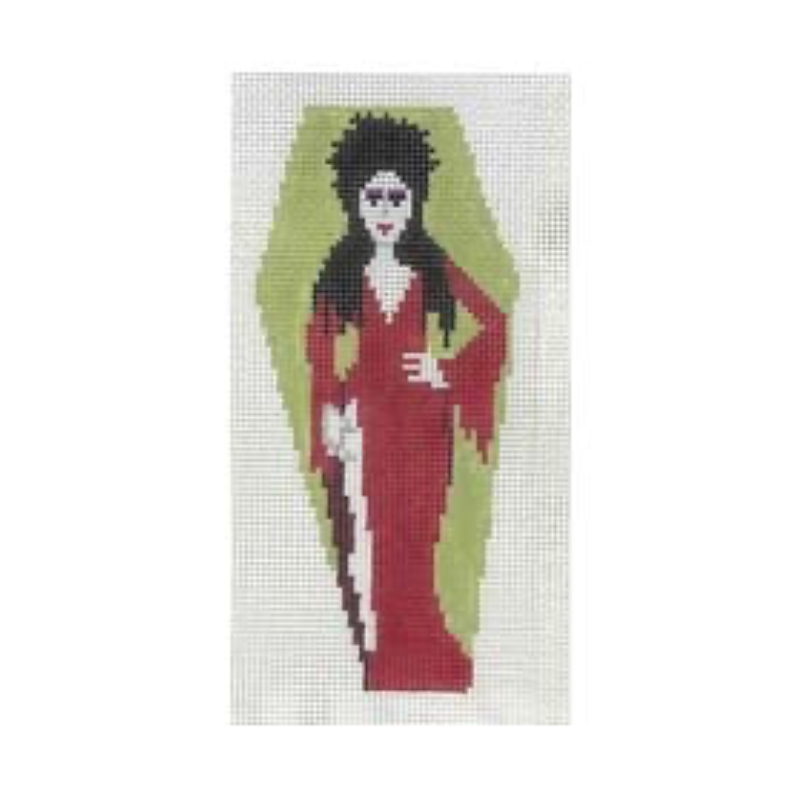 Vampire Coffin Canvas