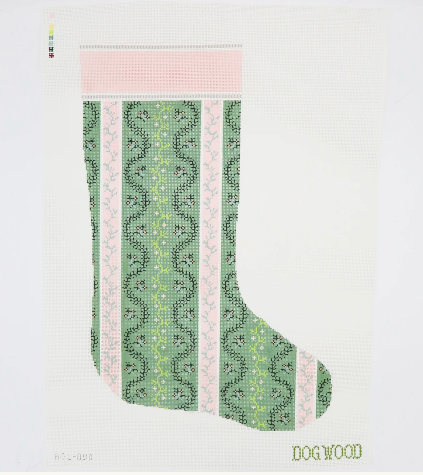 Victorian Garden Stocking Canvas