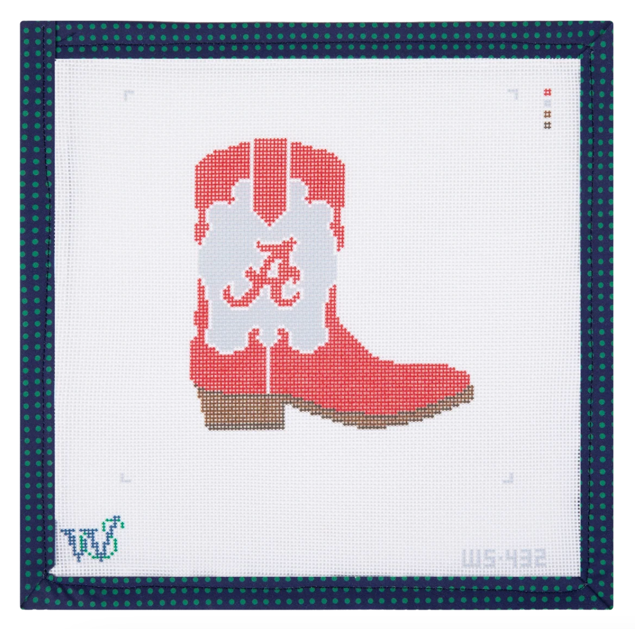 Alabama Boot Canvas