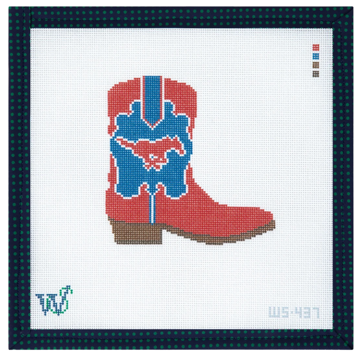 SMU Boot Canvas