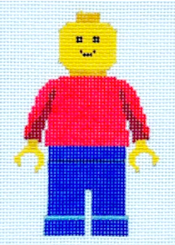Brick Man Canvas