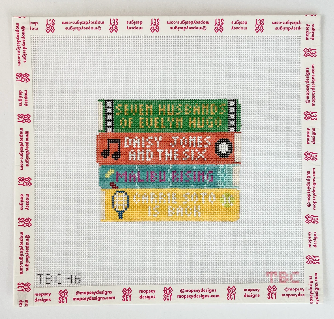 TJR Book Stack Canvas