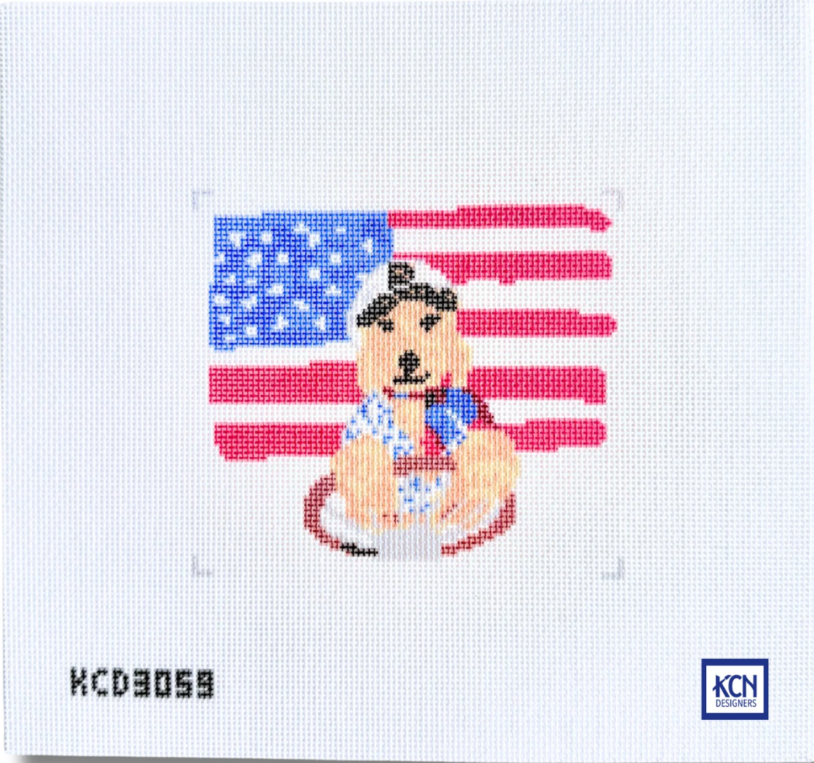 Dog Sea Captain Canvas
