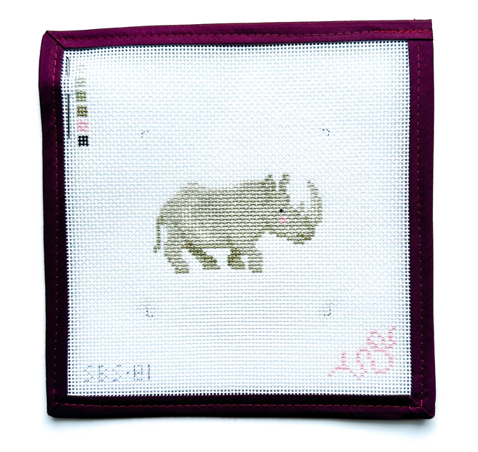 Baby Rhino Canvas