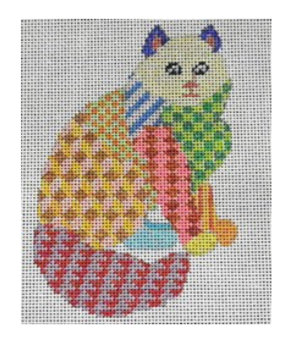 Fluffy Cat Canvas